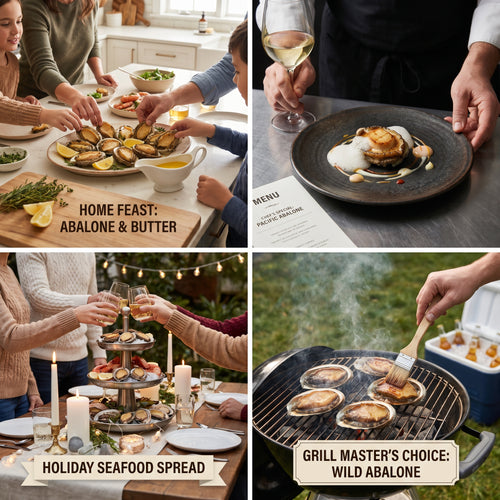 Pure Icy Currents Wild Abalone – Sustainably Harvested & Flash-Frozen Fresh